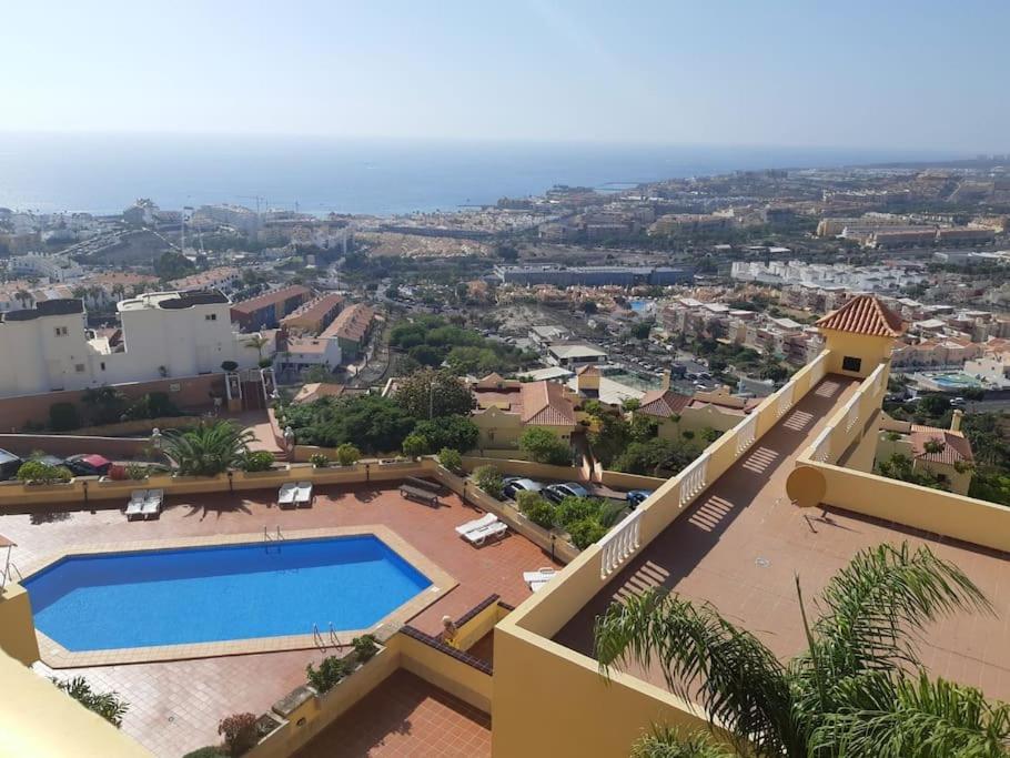 Apartamento Con Impresionantes Vistas Y Piscina Costa Adeje  Exterior foto
