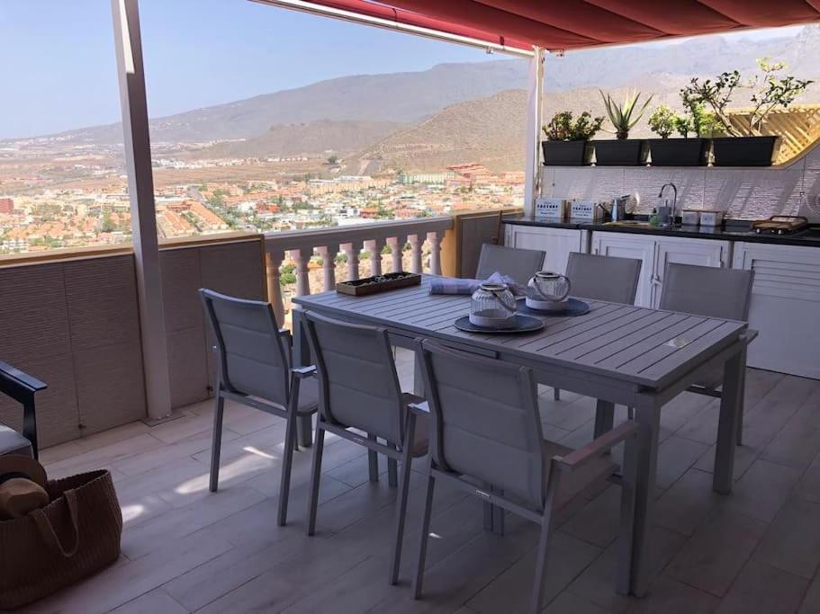 Apartamento Con Impresionantes Vistas Y Piscina Costa Adeje  Exterior foto