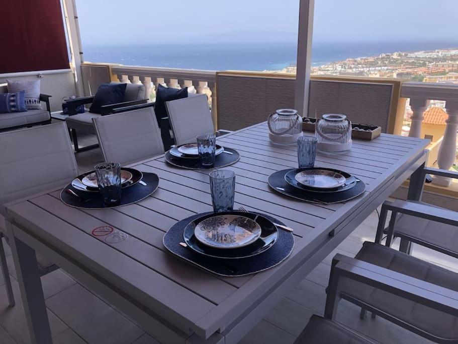 Apartamento Con Impresionantes Vistas Y Piscina Costa Adeje  Exterior foto