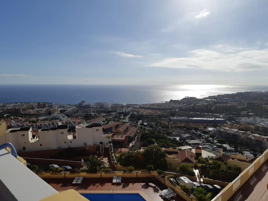 Apartamento Con Impresionantes Vistas Y Piscina Costa Adeje  Exterior foto
