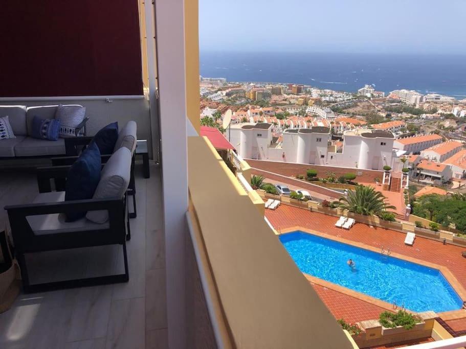 Apartamento Con Impresionantes Vistas Y Piscina Costa Adeje  Exterior foto