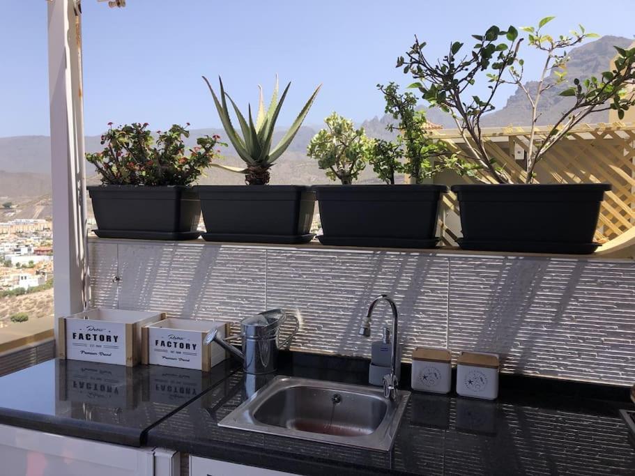 Apartamento Con Impresionantes Vistas Y Piscina Costa Adeje  Exterior foto